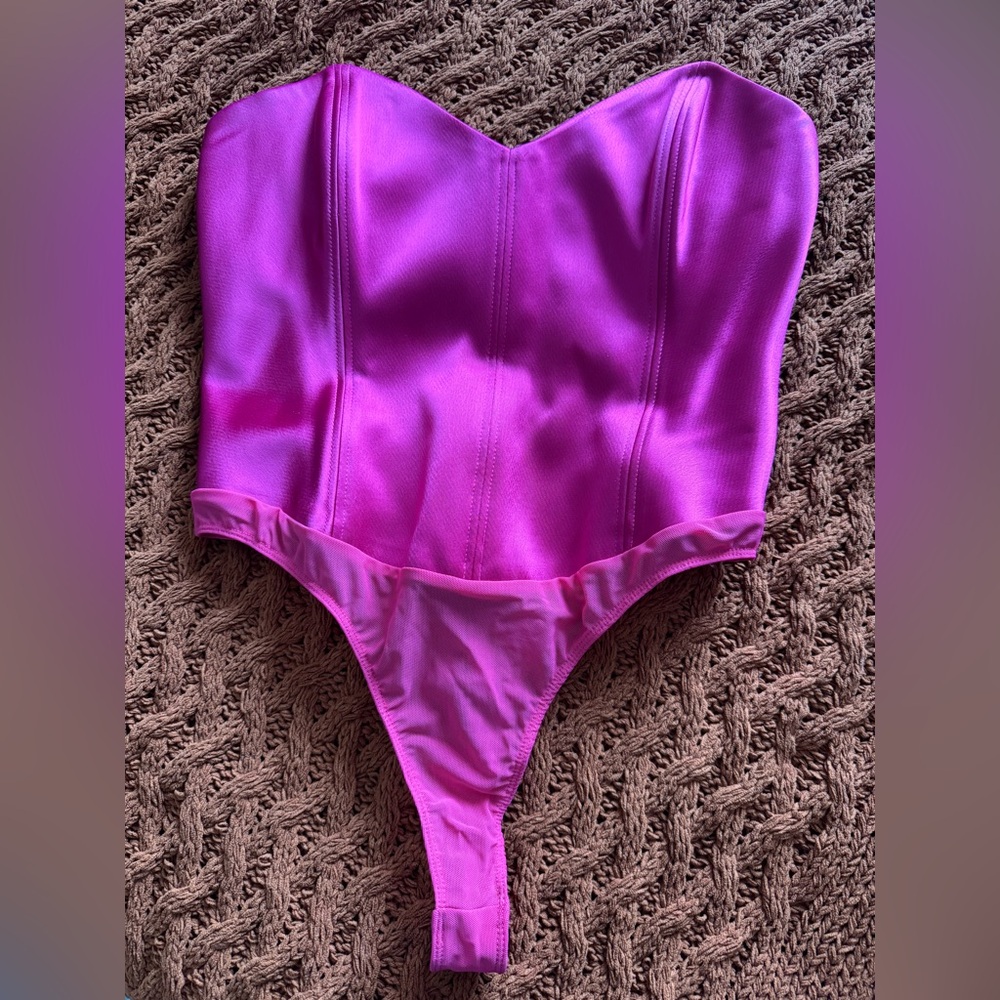 Beautiful fuchsia corset